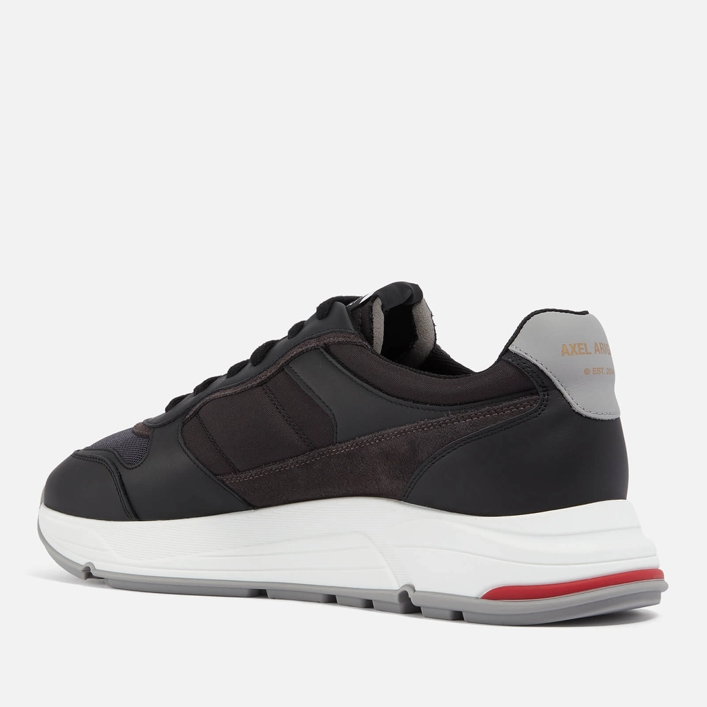 Axel Arigato Men's Rush Leather and Mesh Running Style Trainers - UK 7
